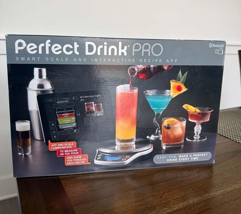 Perfect Drink Pro Smart Scale And Interactive Recipe App